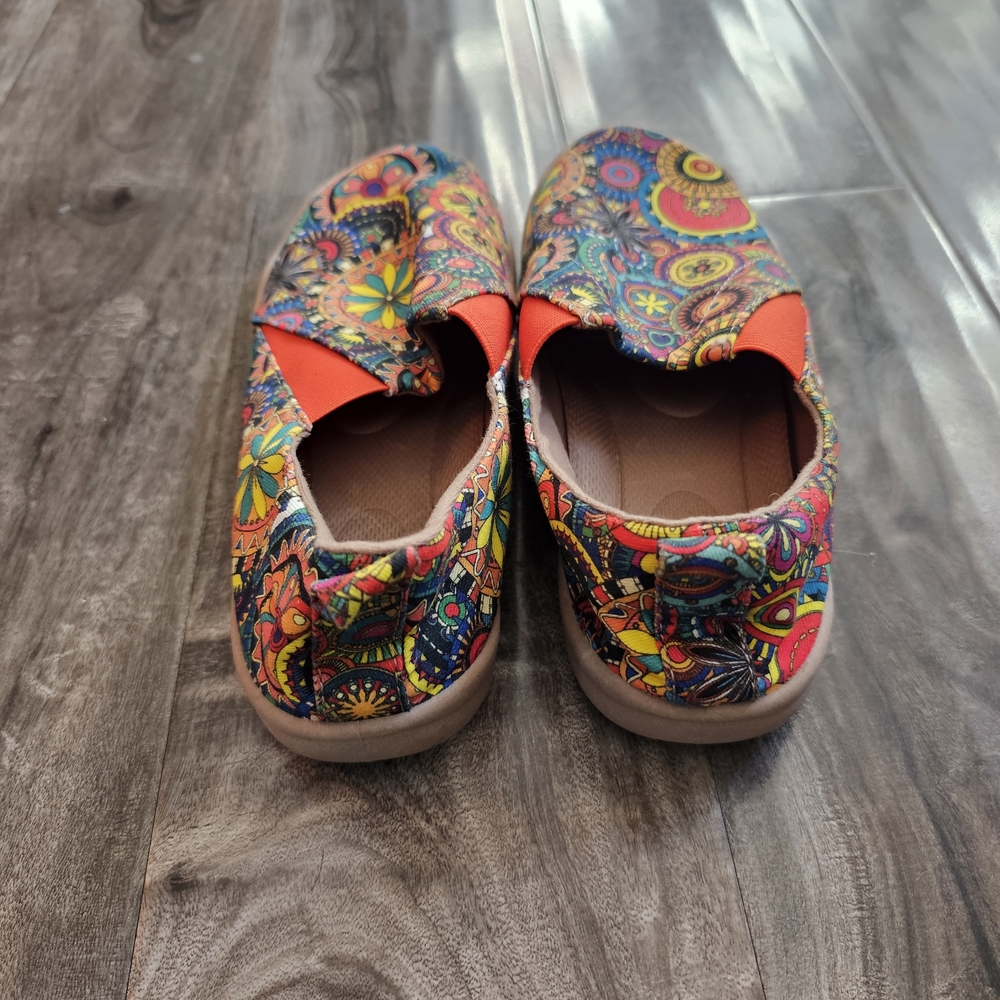 Willow Multicolor Patterned Flats - Picture 4 of 4